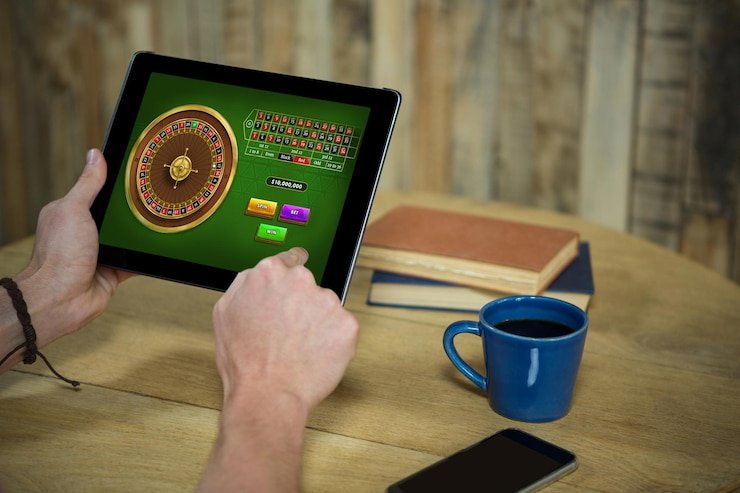 Meja European Roulette live dealer di rogtoto12